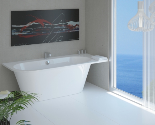 Cast Stone Bathtub evento 3Left